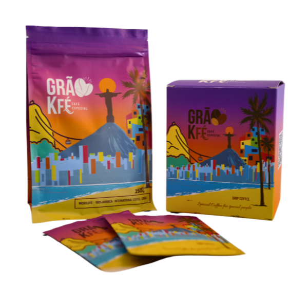 Drip Coffee + Café em Grão
